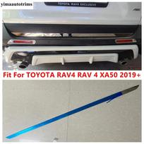 Galinės bagažinės durelių juostelė Bagažinės dangčio apdailos dangtelis Nerūdijančio plieno priedai Išorė TOYOTA RAV4 RAV 4 XA50 - 2025 gray