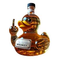 Vidurinio piršto antis butelis juokingas viskio butelis anties formos alkoholio butelis juokingas anties dekanteris barui, biurui, namams, išdaigų dovana C