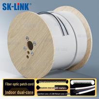 SK-LINK 2 gyslos vienmodžio vidaus pluošto optinio kabelio