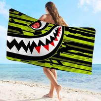 T-Troy Lee D-Designs Microfiber Blanket Quick Drying Beach Towels Oversized Printing Super Absorbent Pool Towel Blanket W40*H60(CM)