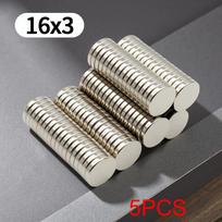 16x3MM imans apvalūs šaldytuvo magnetukai biuro baltajai lentai, tinkami įrankiai namų darbo vietai ir kt. 16*3