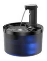 Wireless Infrared Cat Water Fountain - Automatic Flowing Bowl Plastic Circular (Infrared) juoda