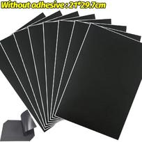 Dideli lipnūs magnetai Kvadratiniai magnetiniai lakštai Minkštas magnetinis lakštas buitiniam šaldytuvui DIY rankdarbiams Šaldytuvo dekoravimui 1PC