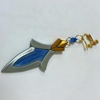 Žaidimas Lohen Cosplay Auskaras Kardas Pakabukas Auskaras Įspaustukas Ausų segtukas Ausų papuošalas Suaugęs Unisex Papuošalas Kostiumo Aksesuaras Ornamentas Rekvizitas