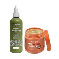 New Raw Batana Oil for Hair Growth Set - Cold Pressed Scalp Mask and Wonder Growth Oil Serum, Thick and Strong Natural Hair for Men & Women 1 Set