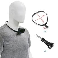 [ZYAS]Cycling Collar Neckband Phone Live Streaming Stand Action Camera Neckband Recorder Stand