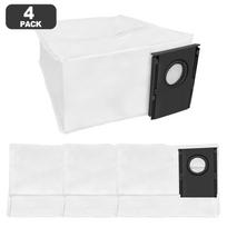 High Capacity Replacement Dust Bags for Eureka J15 Max Ultra Self Emptying Robot Vacuum with Advanced Filtration 4 or 10 Pieces