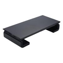 Adjustable Monitor Riser & Laptop Stand with Drawer