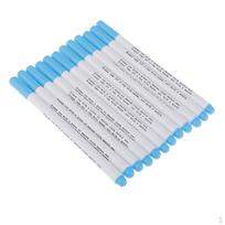12 Pcs Erasable Pen Vanishing Water Soluble mėlyna