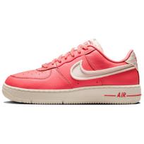 Nike Air Force 1 Dance Low Magic Ember Moteriški sportbačiai Rožiniai Švelniai-Dramblio Kaulo Spalvos Metaliniai Sidabriniai FJ7409-800 35.5