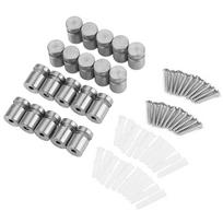 20pcs M16*20mm Stainless Steel SS304 Glass Standoff Advertise Fixing Pin Sign Mounting Hardware