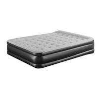 Pripučiamas čiužinys su įmontuotu siurbliu, flokuotas pliušinis, vandeniui atsparus PVC, sulankstomas, nešiojamas, pripučiamas lovos čiužinys