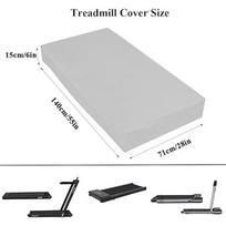 Treadmill Cover Oxford Dust Cloth Protective Cover for Undercounter Treadmill Cover Suitable for Home and Office Treadmills 140x71x15cm sidabras