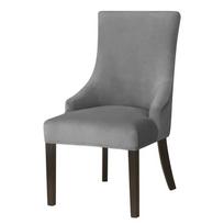 Velvet Elastic Dining Chair Cover Strech Spandex Chair Covers High Back Sloping Arm Chairs Slipcovers For Banquet Home Decor