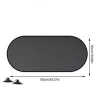 Car Rear Window UV Blinds Sun Shades Sucker Mount Back Car Window Shade Mesh Rear Window Screen Sun Shade Mesh Car Interior juoda