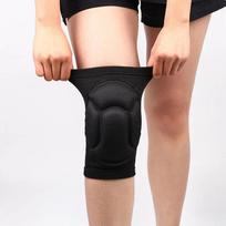 Breathable Athletic Knee Brace Volleyball Honeycomb Shockproof Knee Pads Collision Elastic Knee Compression Sleeve Protector Gear S(25-40kg)
