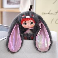 New Wakuku Party Second Generation Plush cute vinyl doll Mischievous Diary Kawaii Pendant Keychain Ornaments Birthday Gift Toys