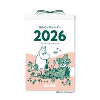 2026 Moomin Daily Tear-Off Calendar by Shin Nihon Calendar - NK4410