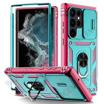 Case For Samsung S26 Ultra S25 S24 S23 Plus S25 FE A57 A56 A37 A36 A17 A16 5G Heavy Duty with Camera 360 Degree Kickstand Cover Samsung S26 Ultra