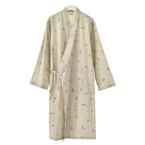 Japoniškas Kimono Moteriškas Medvilnės Lino Chalatas - 26 Stiliai, Pavasario/Vasaros Pižama, Plonas Pirties Drabužis, Hotel Tie Stilius Large