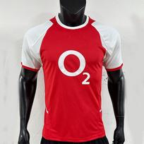 Retro 02-03 Arsenal Namų Futbolo Marškinėliai Small raudona