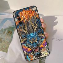 Japoniško drakono dėklas, skirtas Samsung Galaxy A13 A33 A53 A34 A54 A14 A15 A16 A26 A36 A56 A12 A32 A52 A06 A35 A55 Samsung A23