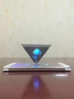 3D hologramos piramidės projektorius vaizdo stovas stiprintuvas mobiliojo ekrano universalus telefono ekrano didintuvas išmaniajam mobiliajam telefonui