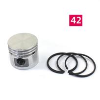 1pc Air Compressor Piston &3pcs Piston Rings Kits Set Oil Ring Air Pump Accessories Metal Pneumatic Parts 42/47/48/51mm Ship Within 24 Hours