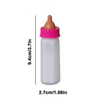 Mini Magic Feeding Bottle Toy Baby Reborn Dolls Milk Bottle Liquid Disappearing Milk Accessories Child Gift Strange Magics Prop