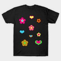 Men Black Print T-shirt Y2K No-Cut Transfer Paper Print Cotton Tshirt S juoda