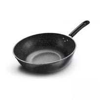 Universal Frying Pan Flat Bottomed Skillet Multifunctional Stir-Fry Pan  Egg 28cm-No Lid