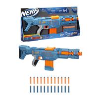 Hasbro Nerf Elite Echo Manual Rapid Ages Includes 24 Official Darts 10 Darts Detachable Stock Outdoor Authentic Product 2.0 CS-10 Blaster, Fire, 8+, +