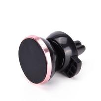 Car Holder Universal 360 Degree Magnetic Car Phone Holder Gps Stand Air  Mount Magnet Vent rožinio aukso spalvos