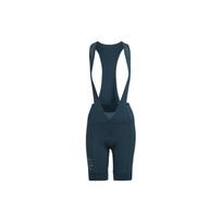 adidas Women's Teal Cycling Bib Shorts with Padding Blue HM3159 XS