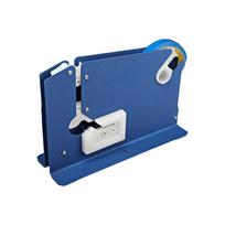 Stainless Steel Metal Bag Sealer Anti-Slip Design Manual Operation Bag Sealing Machine Compact Durable Portable Bag Sealer mėlyna