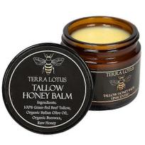 3-Pack Organic Grass-Fed Beef Tallow & Raw Honey Balm Women
