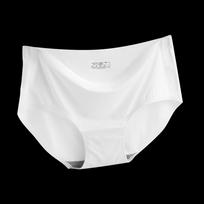 Ladies' Ice Lingerie Silk Seamless Underwear Breathable Mid Waist Sexy Women Panties S balta