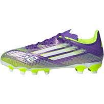 Adidas F50 League MG Universalūs Patogūs Stilingi Žemi Vaikų Futbolo Batai Vaikų Futbolo Batai Violetiniai Balti Ryškiai Citrininiai Geltoni JH7752 28