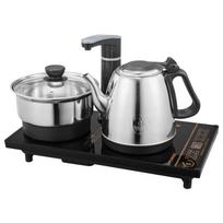 Smart Integrated Hot Water Kettle & Tea Table with Automatic Filling and Electromagnetic Stove
