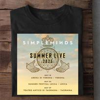 NAUJAS Simple Minds 2025 m. liepos mėn. koncertinis marškinėlis Dydis S-3XL S