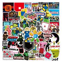 Roblox Stickers 100 Pcs Self Adhesive Water Resistant Vinyl Decals Designed For Laptop Luggage Notebook Children Activity Fans Creative Stickers