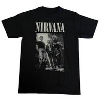 Nirvana Grunge TShirt Unisexs and Womens Short Sleeve Retro Metal Rock Band Tops Tshirt Oversize Tees Summer Unisex Clothes L