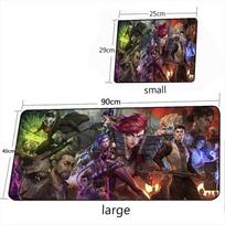 Karštos Anime Arcane Jinx Pelės Kilimėliai PC Klaviatūros Pelės Kilimėlis VI 500X1000mm Žaidimų Aksesuarai Žaidėjų Kilimėliai LOL Didelis Biuro Stalo Kilimėlis 290X250X2MMoverlock