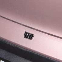 Soft Carbon Fiber for Porsche Taycan 2019-2026 Car Interior Dashboard Center Console Door Decoration Stickers Car Accessories