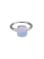 St.delan Japanese Korean Light Luxury Geometric Zircon Rings | Stainless Steel Minimalist Fashion Diamond Inlaid Hand Zircon 5