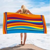 Seaside Sweat Wiping Beach Towel Water Drying Beach Towel Travel Kitchen Bathroom Beach Swimming Towels Are Essential for Travel W40*H60(CM)