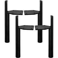 Metal Furniture Legs, Mid Century Modern Side-Mounted Tapered Replacement Feet for Home DIY Projects Sofa Couch Ottoman TV Stand 5''/13cm juoda