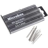 20 vnt. 0,6–1,6 mm mini HSS spiraliniai grąžtai tiksliems amatams, papuošalams, laikrodžių remontui, modeliams, elektronikos remonto įrankių priedas