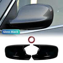 Anglies pluošto automobilio galinio vaizdo veidrodėlio dangteliai BMW X3 F25 X1 E84 Pre-LCI 2010 2011 2012 2013