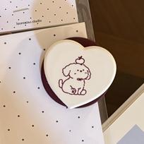 Blue Polka Dot iPhone 17PM Case with Magnetic Bracket; Compatible with iPhone 14/15 & 16. Single Bracket